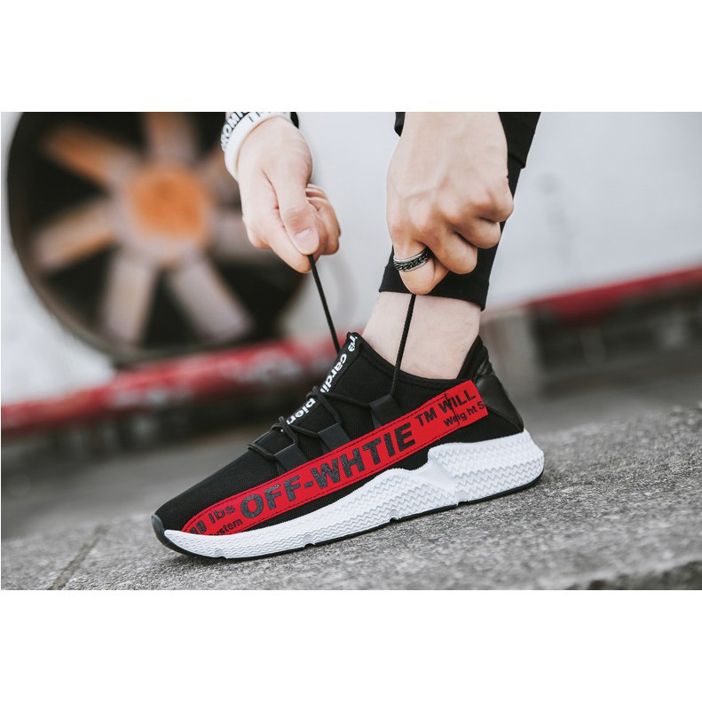 HÈ GIÀY SNEAKER NAM OFF-WHITE ruy băng tăng chiều cao hot 2018 mã -G06 Có Sẵn 2020 . new 2020