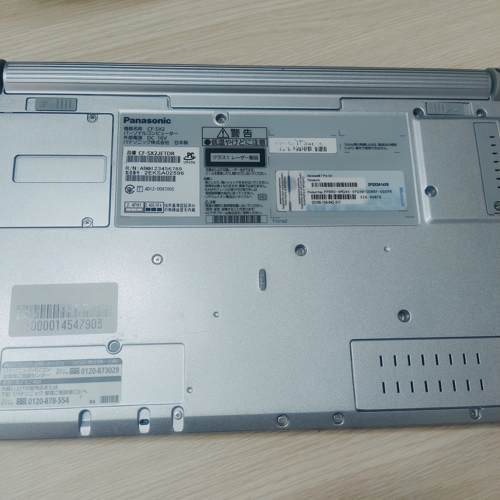 Laptop nhỏ gọn nhẹ siêu bền bỉ 12 inch Panasonic CF-SX2/SX3/SX4 Intel Core i5 8GB RAM 128GB SSD - Likenew 98%