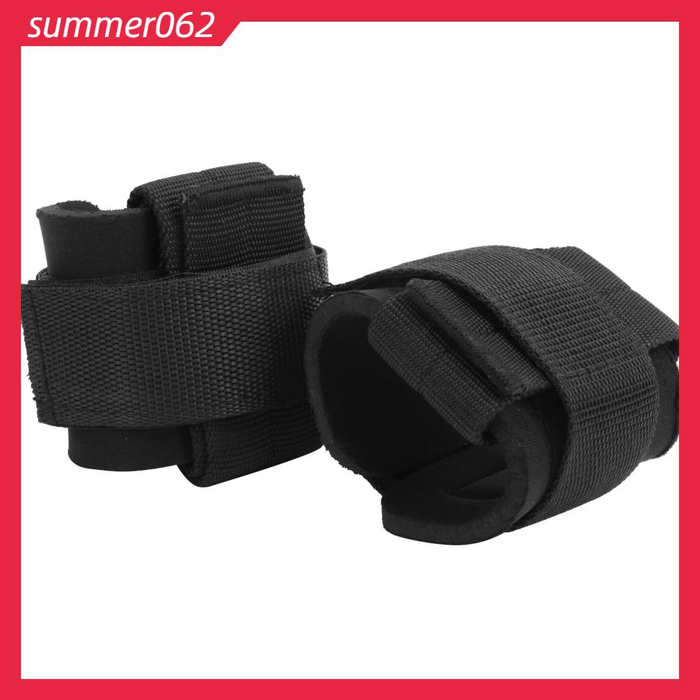 Summer062 Đai đeo tay hỗ trợ cử tạ Unisex tập thể dục Vòng đen
