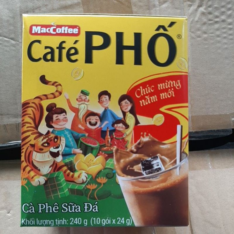 Cà Phê Sữa Đá MacCoffee - Café Phố