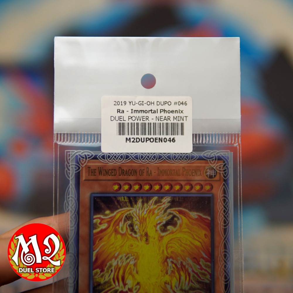 Thẻ bài YUGIOH DUPO-EN046 - Thần Ra - The Winged Dragon of Ra - Immortal Phoenix - ULTRA RARE - Bảo quản M2SCCQ-LITE