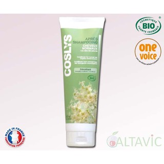DẦU XẢ  HỮU CƠ COSLYS PHÁP CHO TÓC THƯỜNG 150ml