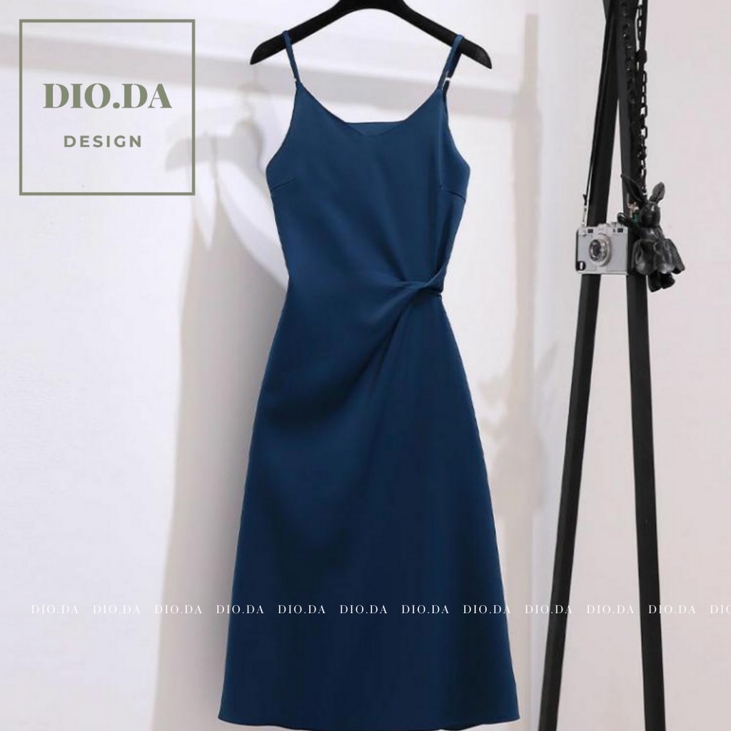 [CÁCH ĐIỆU] Váy Lụa Xoắn Eo - Dioda | BigBuy360 - bigbuy360.vn