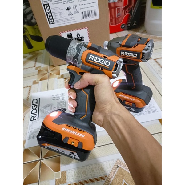 COMBOR KHOAN VÍT RIDGID SUB COMPACT 18V