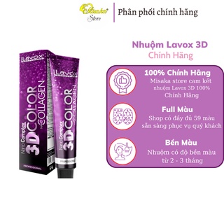 Thuốc nhuộm Lavox 3D Nano Collagen full màu