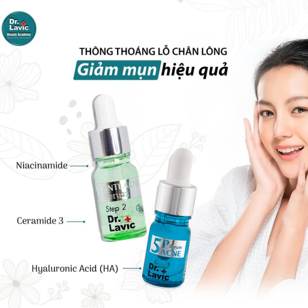 Serum dưỡng da Dr.Lavic 5P Ance ngăn ngừa mụn công nghệ USA 5ml DR907