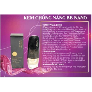 Kem chống nắng nano BB - Hồng Kông
