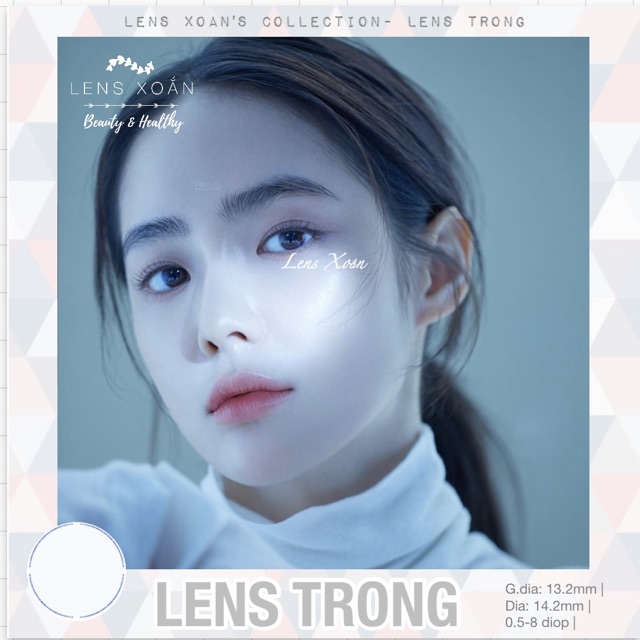 LENS TRONG SUỐT, LENS KHÔNG MÀU, CLEAR LENS | LENS XOẮN