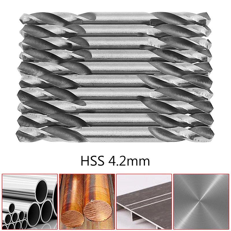 10 Mũi Khoan Xoắn Ốc 4.2mm Hss