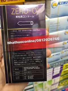 ✅BAO CAO SU ZERO-O2 SIÊU MỎNG (12 cái)