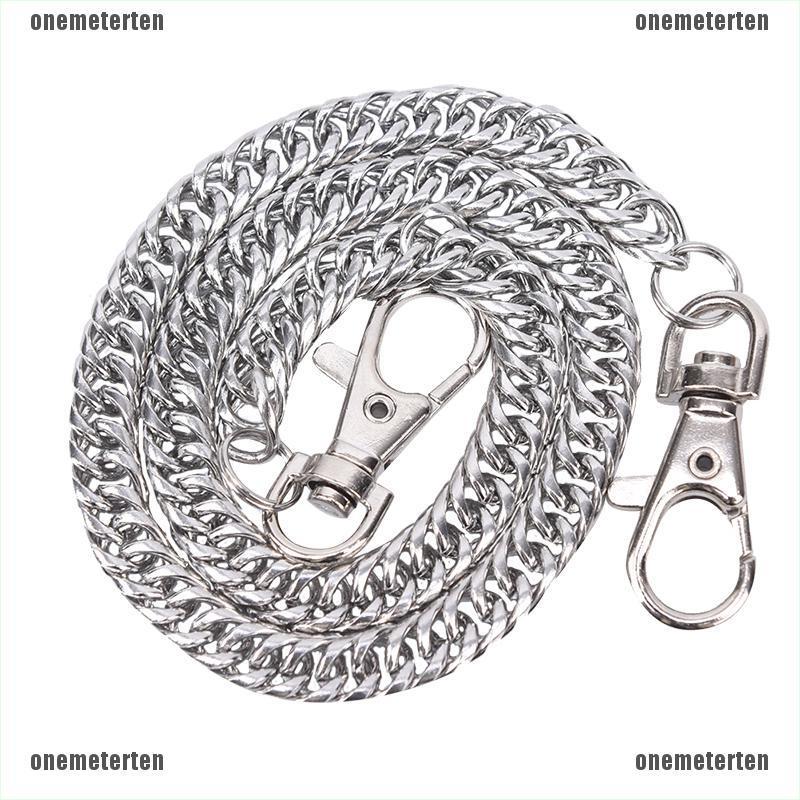 Móc Khóa Dạng Dây Xích Dài Kèm Ví Phong Cách Punk Hip Hop