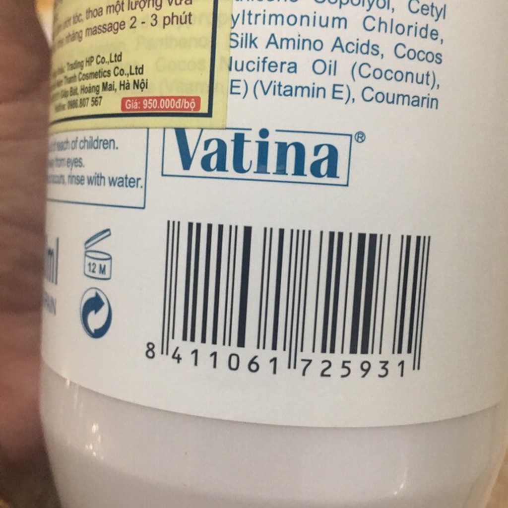 Dầu gội dưỡng sinh siêu tái tạo StarVatina Collagen Argan Oil Vitamin E+ 800ml ( New 2019 )