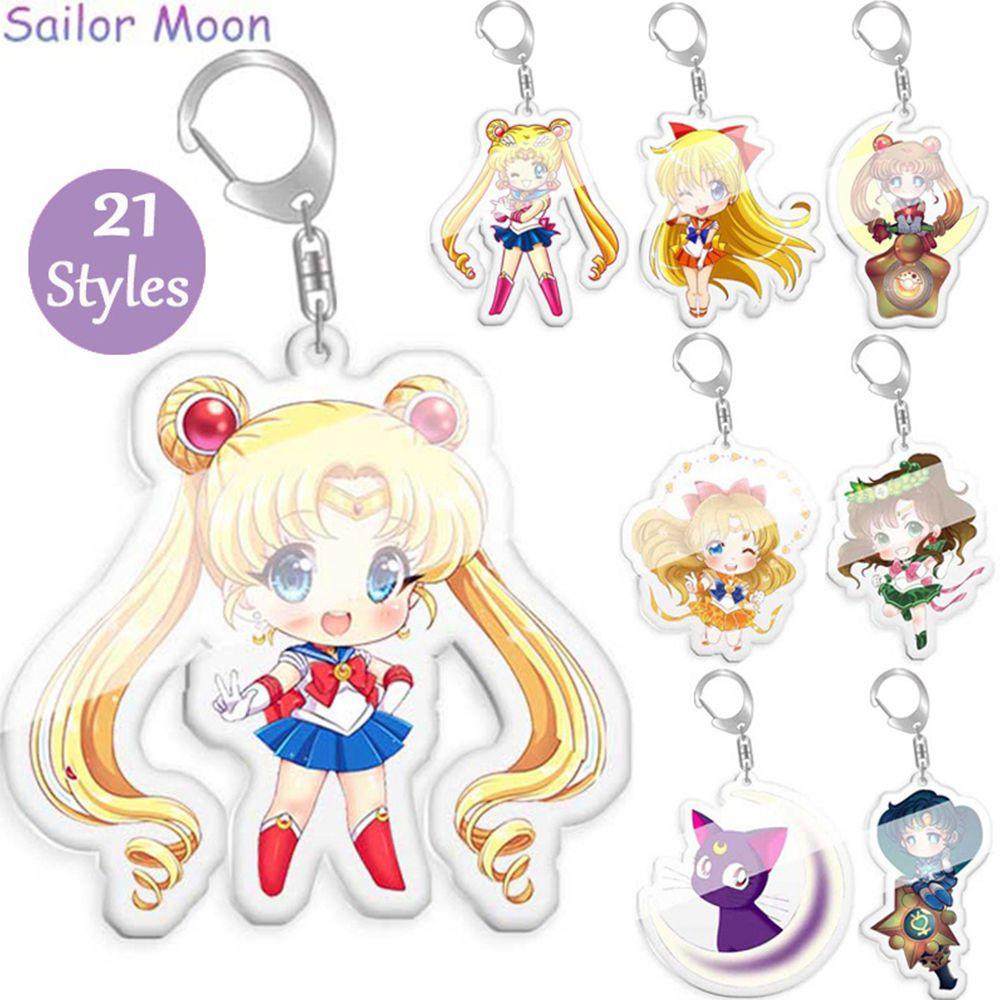 Móc Khóa Hai Mặt Hóa Trang Nhân Vật Anime Nhật Bản Thời Trang