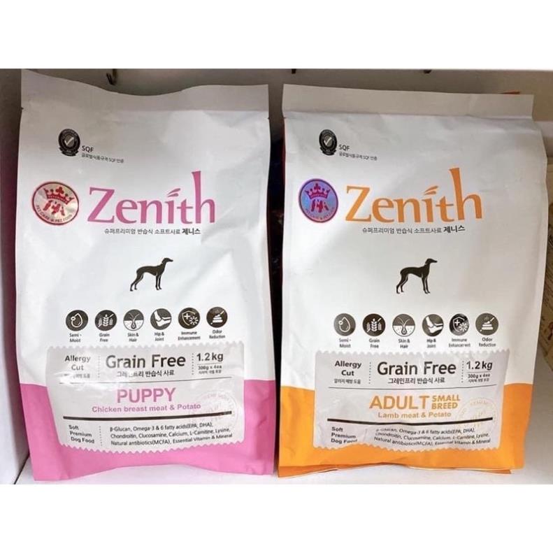Thức ăn hạt mềm Zenith 300g - 500g
