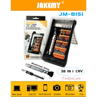 Bộ tua vít đa năng 38 món trong 1 Jakemy JM-8151