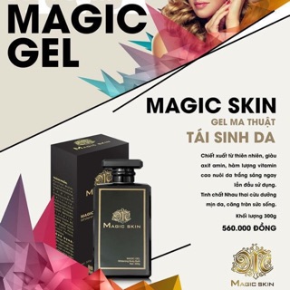 Gel ma thuật ủ trắng da