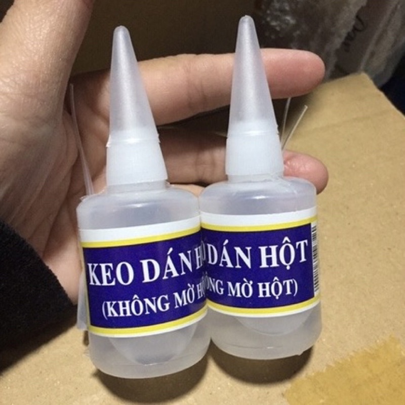 Keo dán hột không làm mờ hột - loại tốt