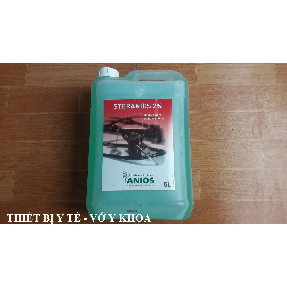 Dung dịch sát khuẩn Steranios 2% can 5 lít