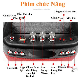 Loa kẹo kéo Bluetooth Echo PKCB-610