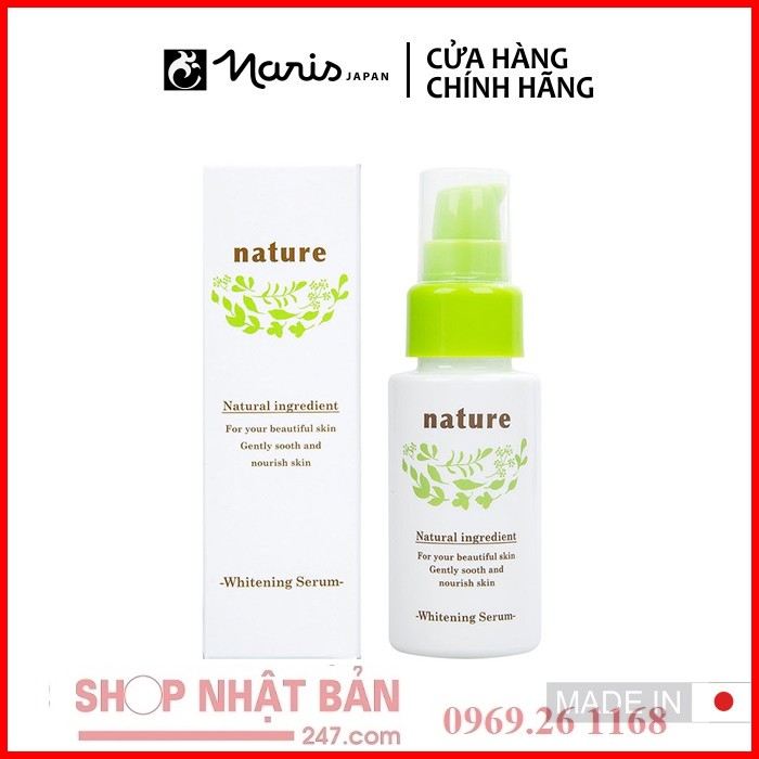 [Chính hãng] Serum dưỡng trắng da Naris Nature Whitening Serum (30ml)