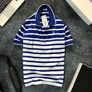 ÁO THUN NAM COTTON SỌC NGANG CO GIÃN 4 CHIỀU