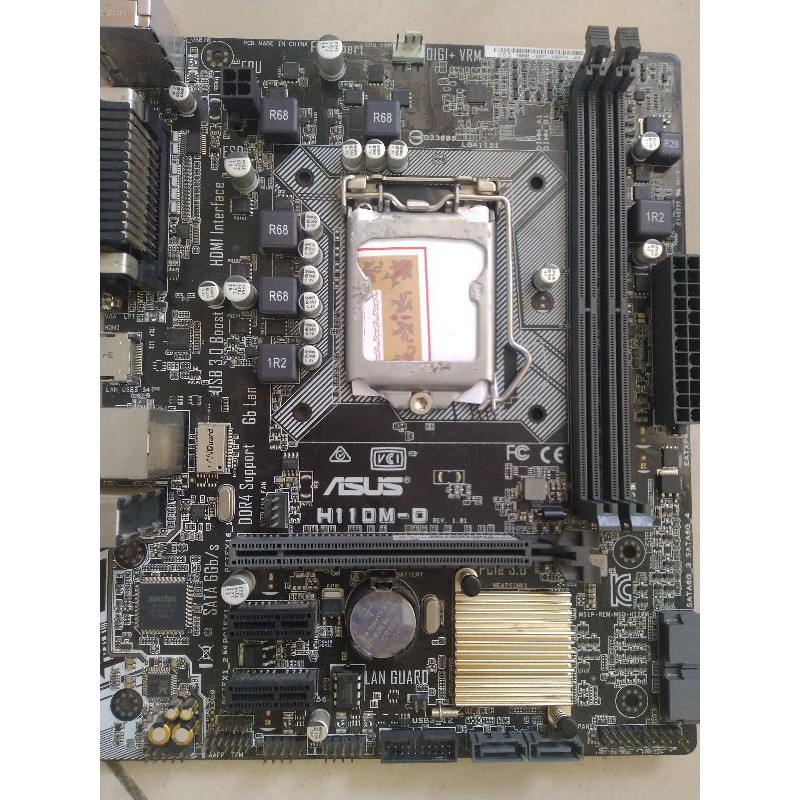 Main Asus H110M-D M-K (Chipset Intel H110/ Socket LGA1151/ VGA onboard) 21