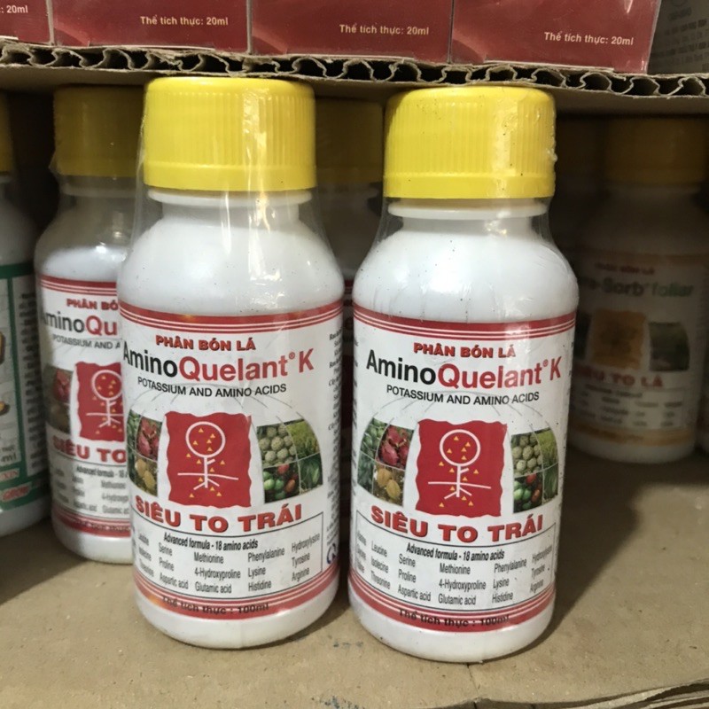 Phân bón to trái  amino k bổ sung kali