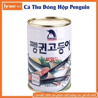 [ Chuẩn Hàn] Cá Thu Đóng Hộp Hàn Quốc Hiệu Penguin. Ngon và Dinh Dưỡng Cao