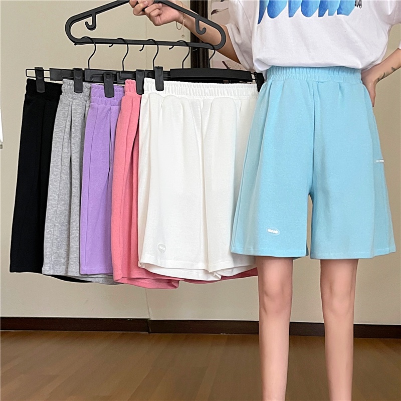 Quần Short Nữ Ống Rộng Phong Cách Hàn Quốc Mới