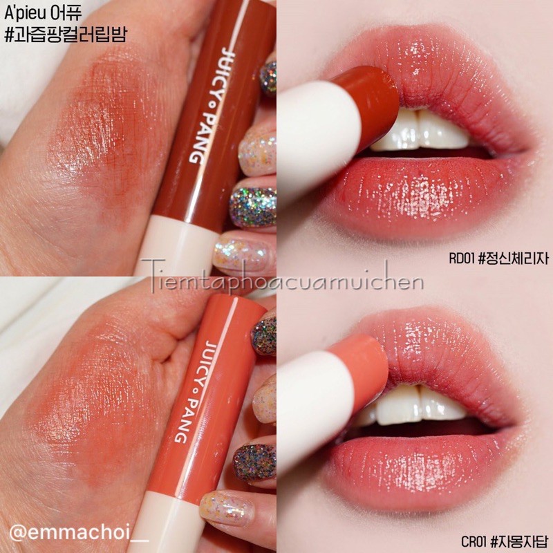 Son Dưỡng Mềm Mịn Môi A'PIEU Juicy Pang Color Lip Balm 3g