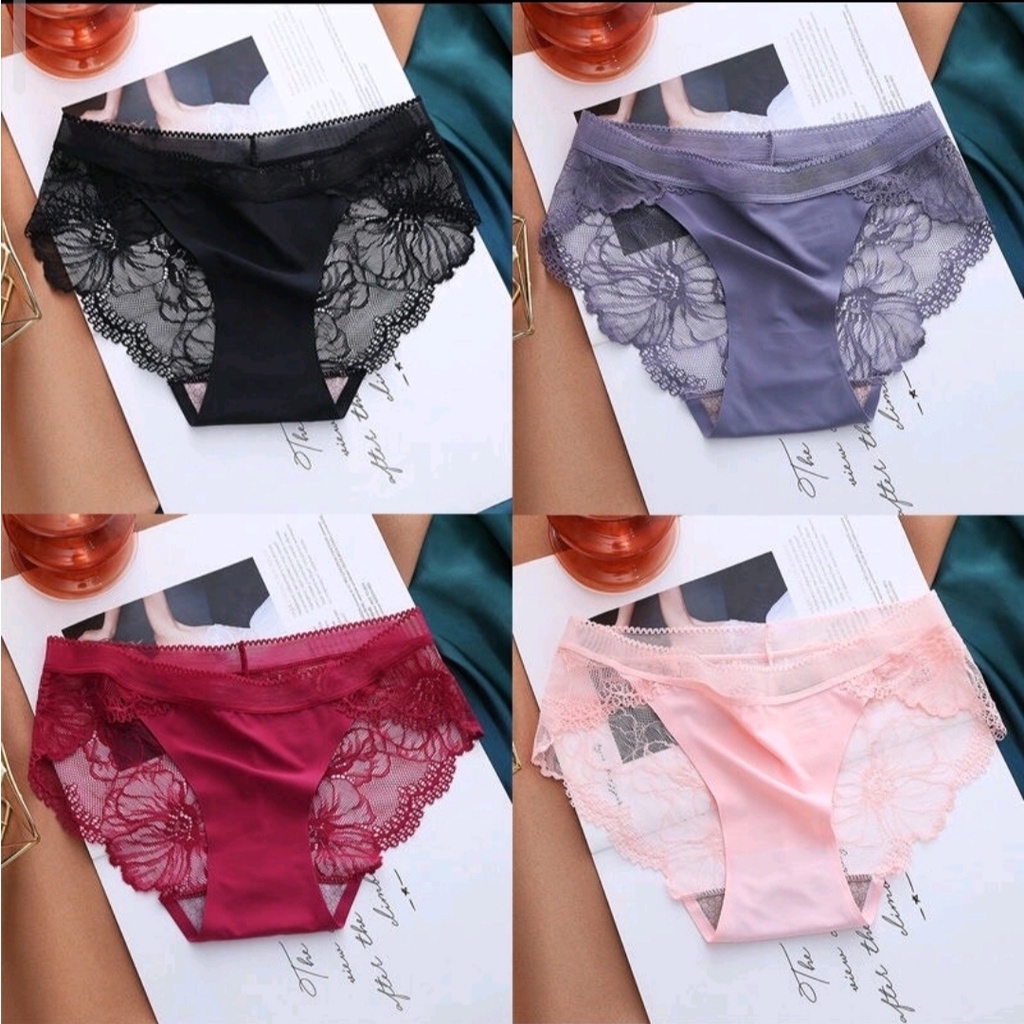 Quần Lót Nữ Đúc Pha Ren Quyến Rũ Gợi Cảm _ QR1 _ LC | BigBuy360 - bigbuy360.vn