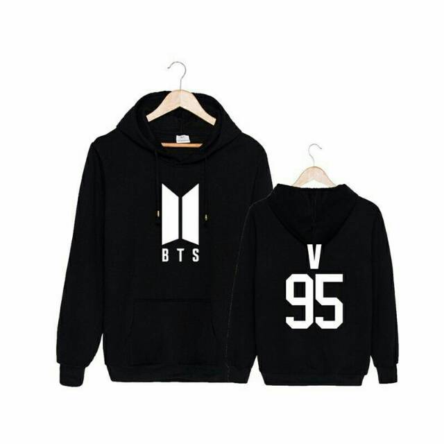 Áo Hoodie Màu Đen Phiên Bản Giới Hạn Của Nhóm Nhạc Bts V 95