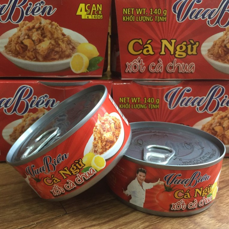 CÁ NGỪ XỐT CÀ CHUA VUA BIỂN/ ĐÀM VĨNH HƯNG 140G DATE 2025
