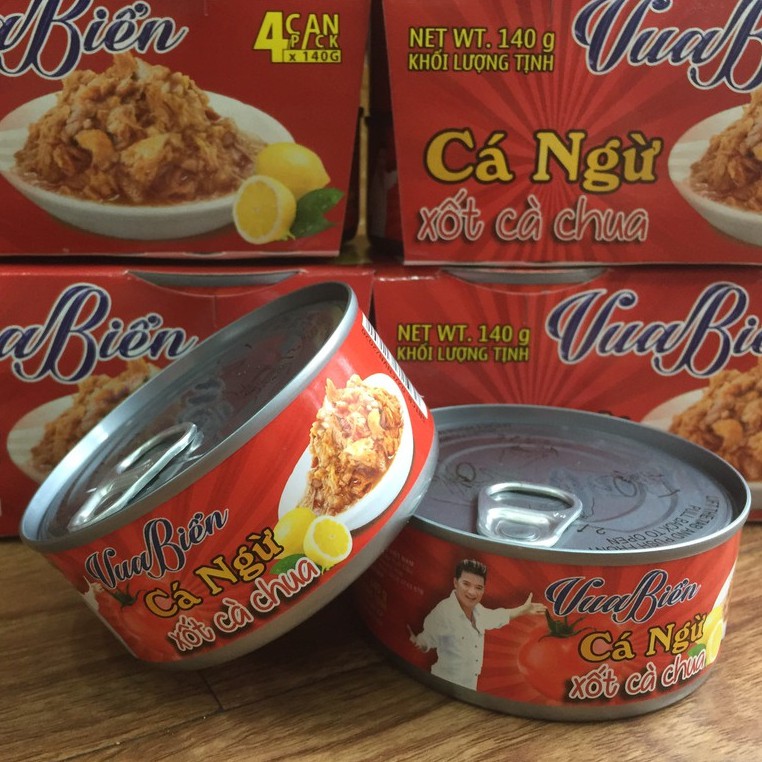 CÁ NGỪ XỐT CÀ CHUA VUA BIỂN/ ĐÀM VĨNH HƯNG 140G DATE 2024