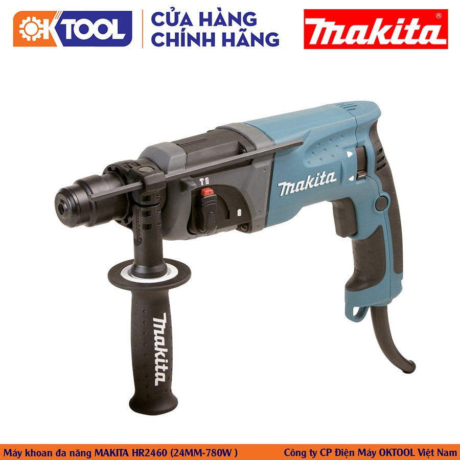 [Hàng Chính Hãng] Máy Khoan Đa Năng Makita HR2460 (24MM-780W)