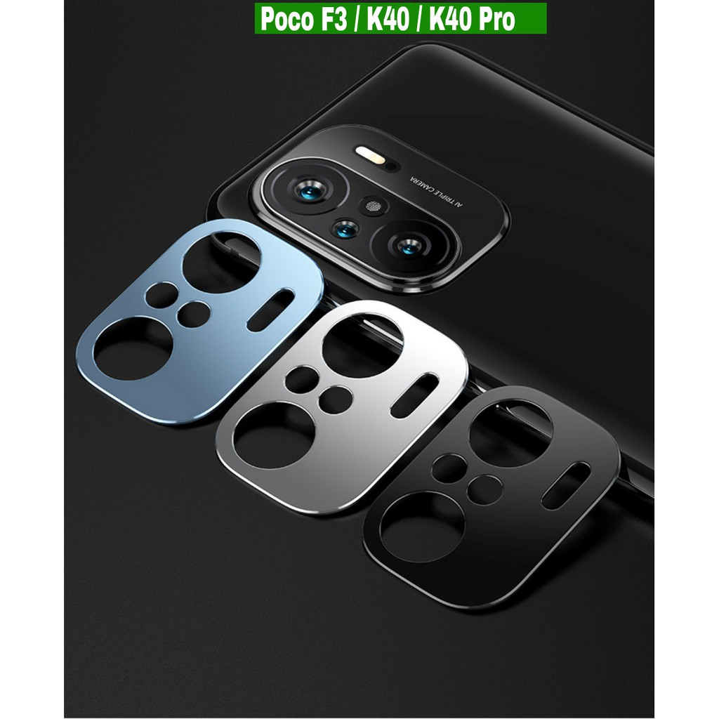 Ốp viền camera Redmi K30 Pro / Poco F3 / K40 / K40 Pro / Poco F2 Pro ( đai bảo vệ camera ) FREESHIP Từ 50k