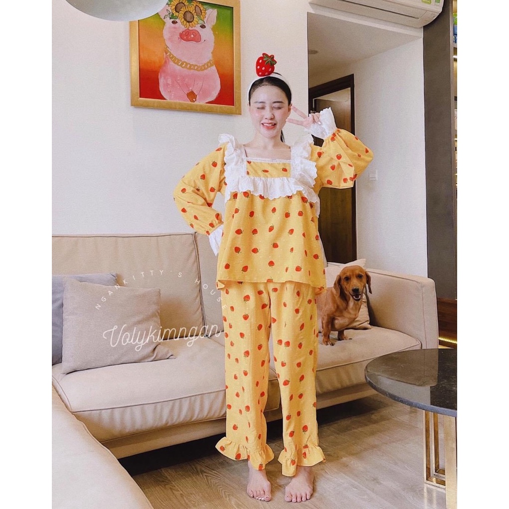 Set td dâu phối ren