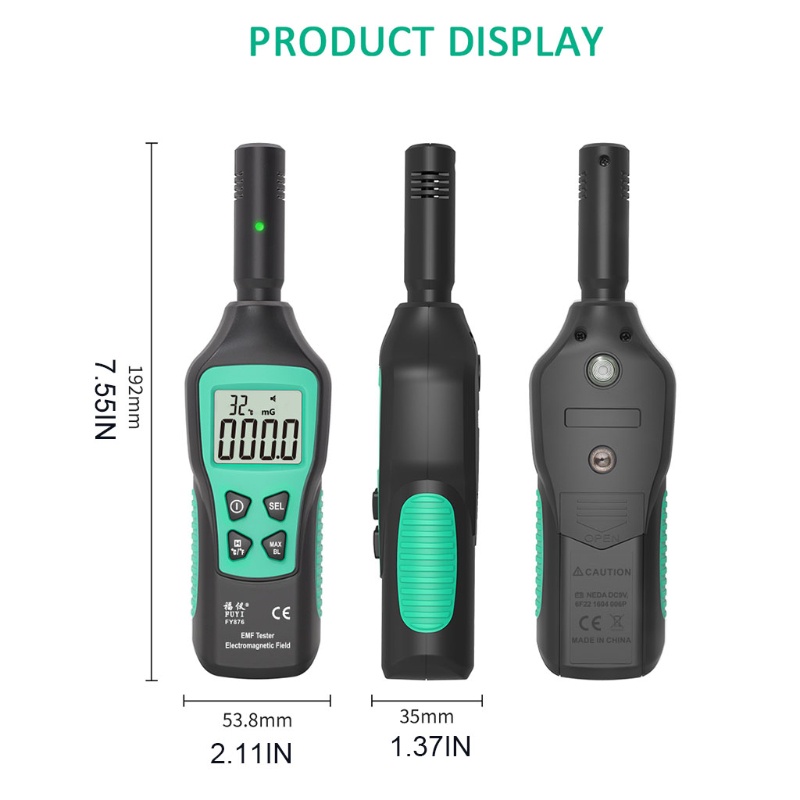 Máy Kiểm Tra Bức Xạ Sóng Điện Từ Cầm Tay Độ Chính Xác Cao