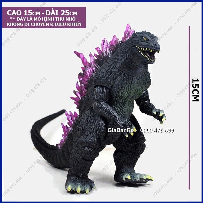 Mô Hình Quái Vật Godzilla Nhật Bản – Cao 15 Cm – Có hỉnh Khớp-7765.3