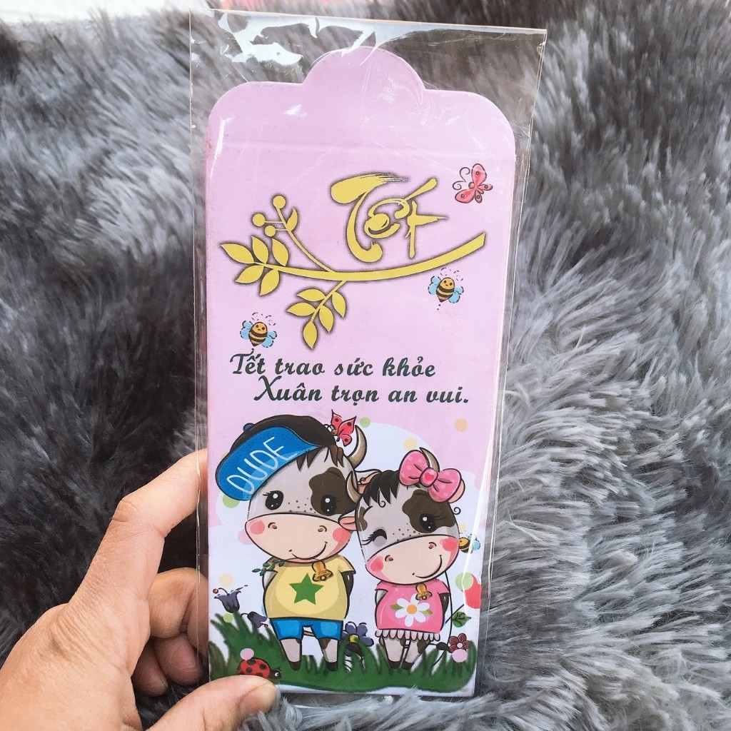 Combo 10 Bao Lì Xì Tết 2021 Tổng Hợp Đủ Mẫu Bìa Cứng Chuẩn Loại Đẹp To Dày