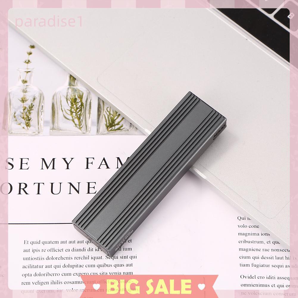 Hộp Đựng Ổ Cứng Ngoài SSD Bằng Hợp Kim Nhôm Kết Nối USB 3.1 Type-C 10Gbps M.2 NGFF NVME | BigBuy360 - bigbuy360.vn