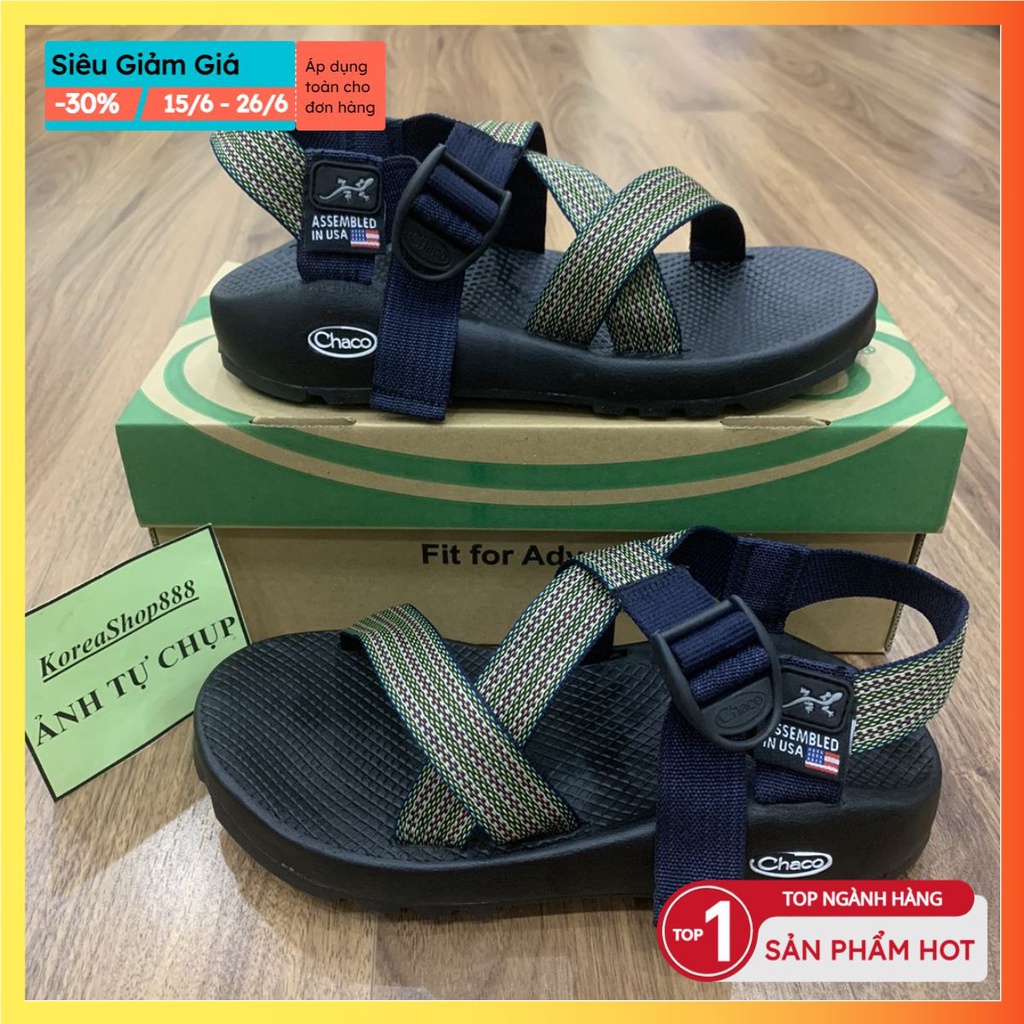 Dép Quai Hậu Nam Chaco Quai Dù Cao Cấp Mã D162 Chaco Shop