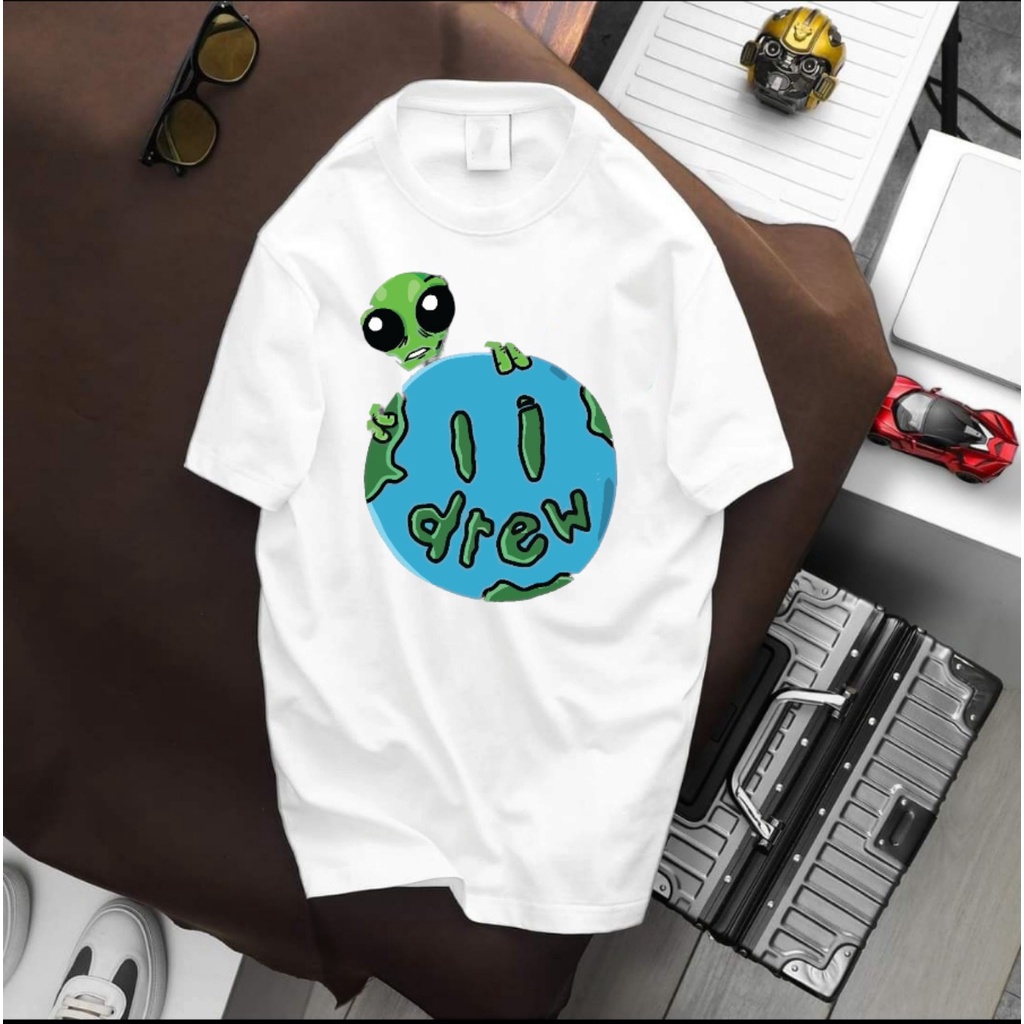 Áo thun nam tay ngắn bigsize 70 - 125kg - Trắng D R E W