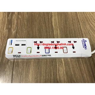 Ổ CẮM ĐIỆN SUNHOUSE APEX APE-OC2-3RU