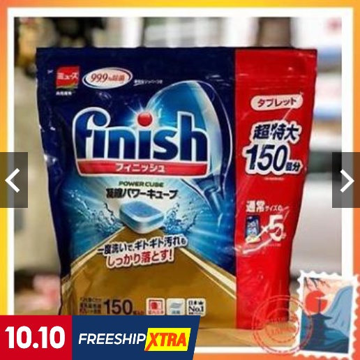 Viên rửa bát Finish Nhật túi 150 viên ( Đức )
