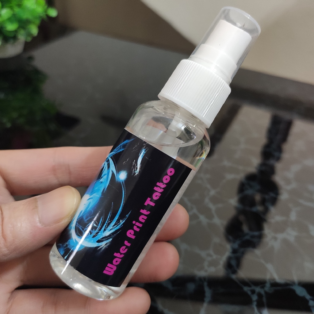 Nước in hình Water Print Tattoo 50ml scan hình từ giấy photo