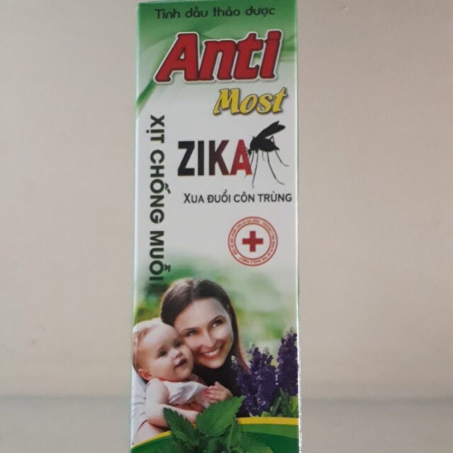 combo xịt muỗi zika