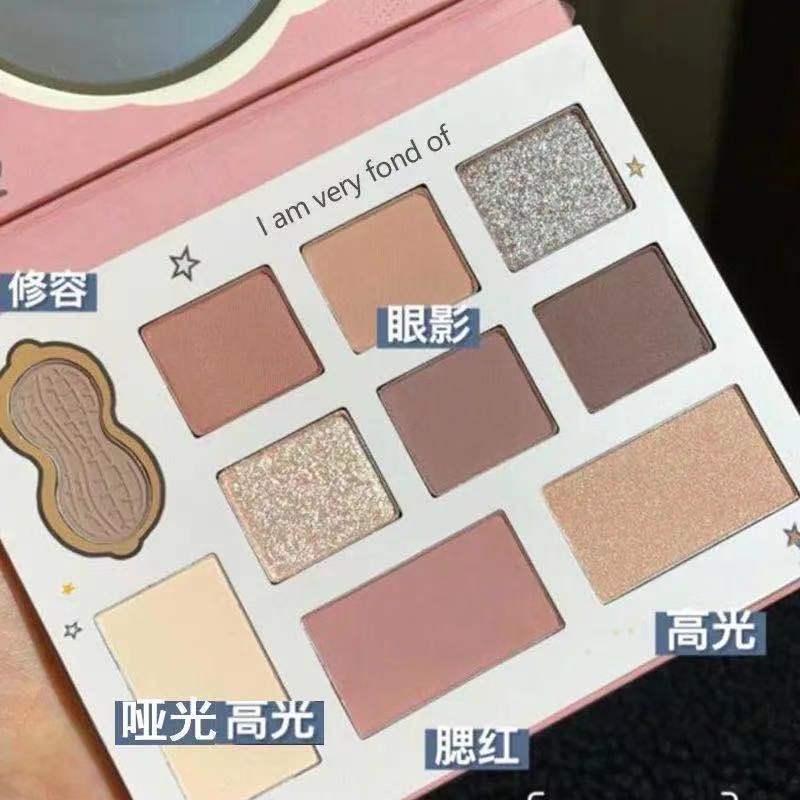 [Hàng mới về] Bảng phấn mắt 10 màu ánh nhũ ngọc trai nhung mịn thời trang sành điệu | BigBuy360 - bigbuy360.vn