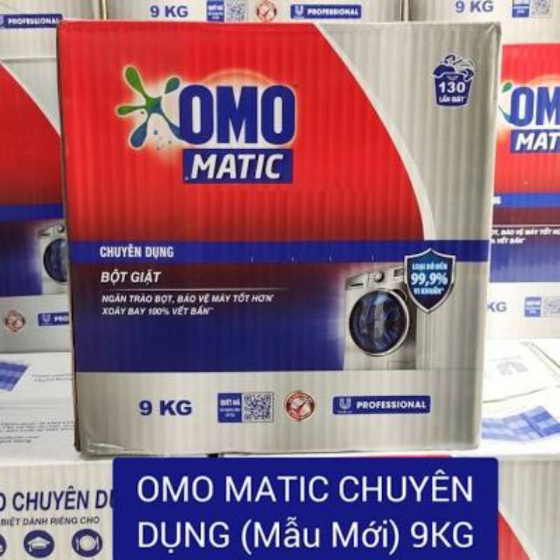 Bột giặt OMO chuyên dụng siêu đậm đặc 9kg