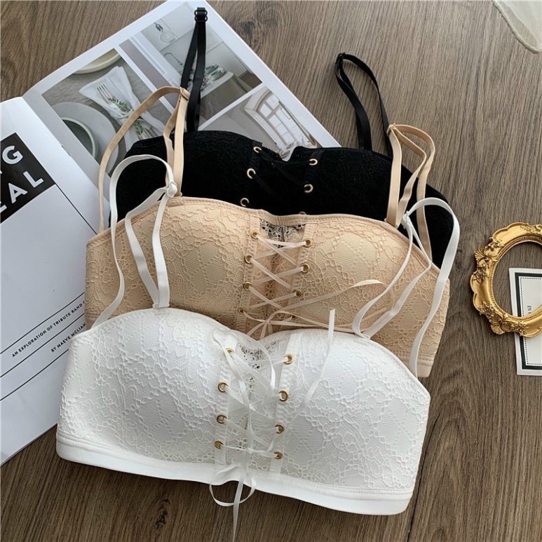 Áo lót chống tụt nâng ngực dây rút chất đẹp thoáng mồ hôi - SIÊU PHẨM ÁO LÓT KHÔNG DÂY NÂNG NGỰC CHỐNG TỤT DÂY RÚT